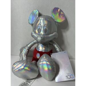 Mickey Mouse Disney 100 Years Of Wonder‎ Platinum Plush Disney Parks 🪄